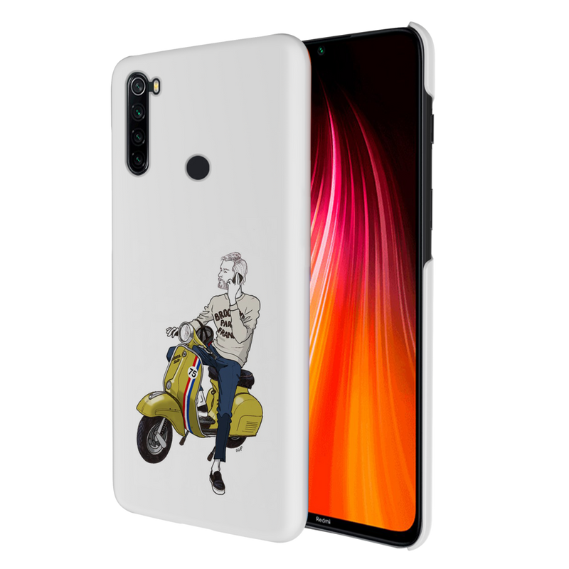 Scooter 75 Printed Slim Cases and Cover for Redmi Note 8