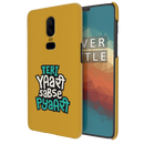 Teri Yari sabse pyari Printed Slim Cases and Cover for OnePlus 6