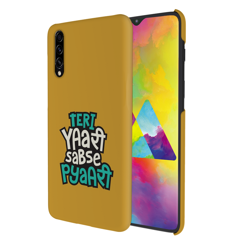 Teri Yari sabse pyari Printed Slim Cases and Cover for Galaxy A50