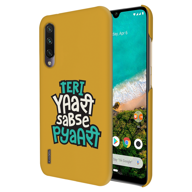 Teri Yari sabse pyari Printed Slim Cases and Cover for Redmi A3