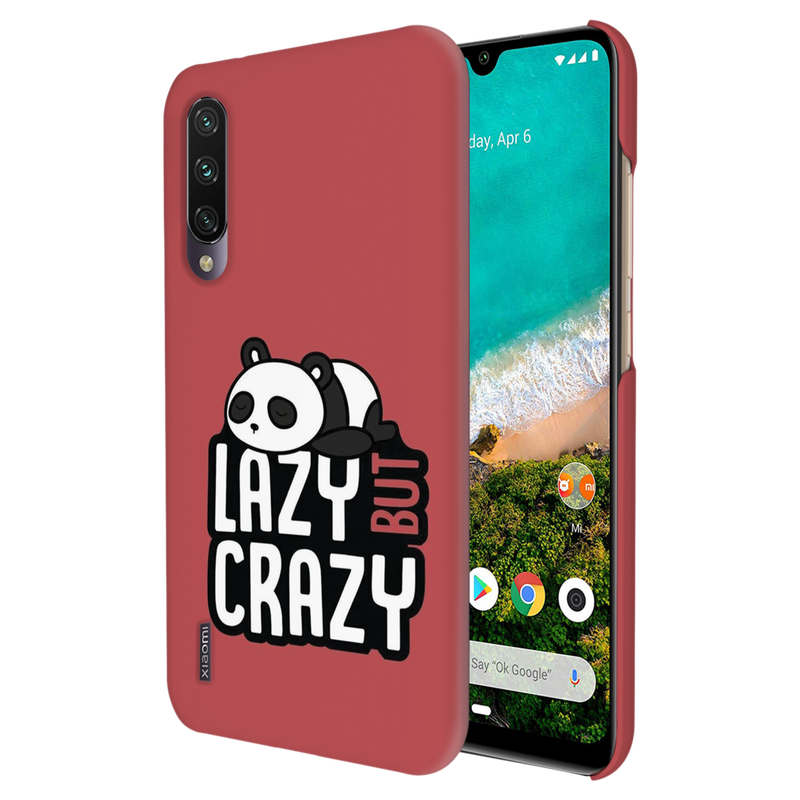 Lazy but crazy Printed Slim Cases and Cover for Redmi A3