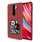 Lazy but crazy Printed Slim Cases and Cover for Redmi Note 8 Pro