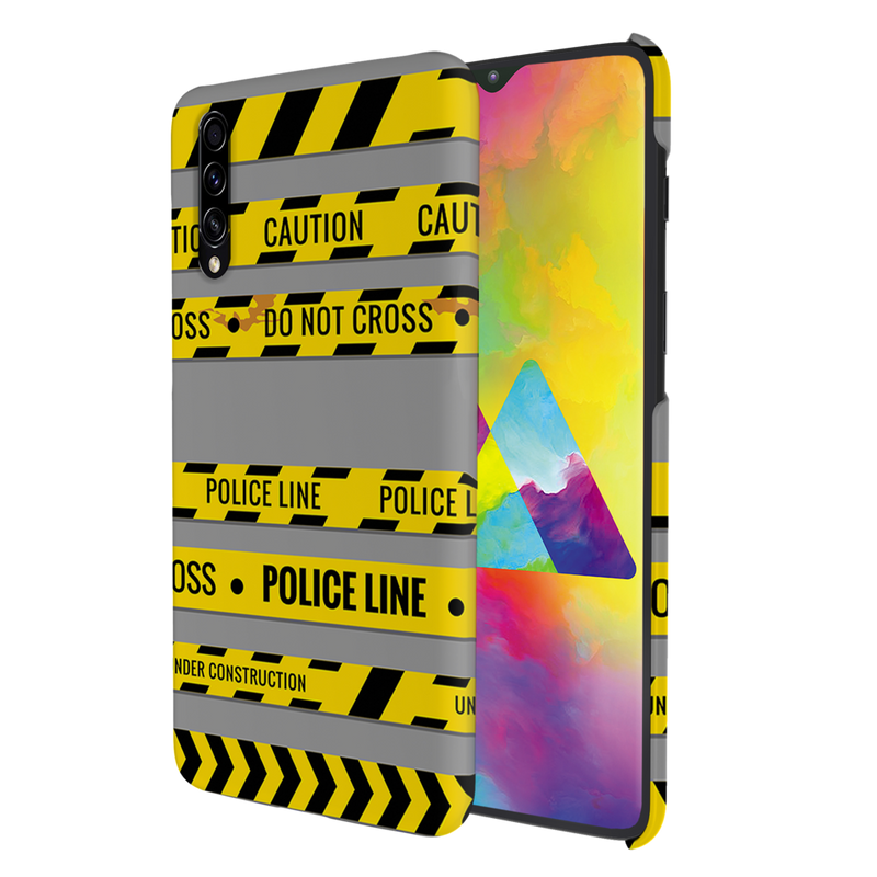 Police line Printed Slim Cases and Cover for Galaxy A50