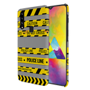 Police line Printed Slim Cases and Cover for Galaxy A20S