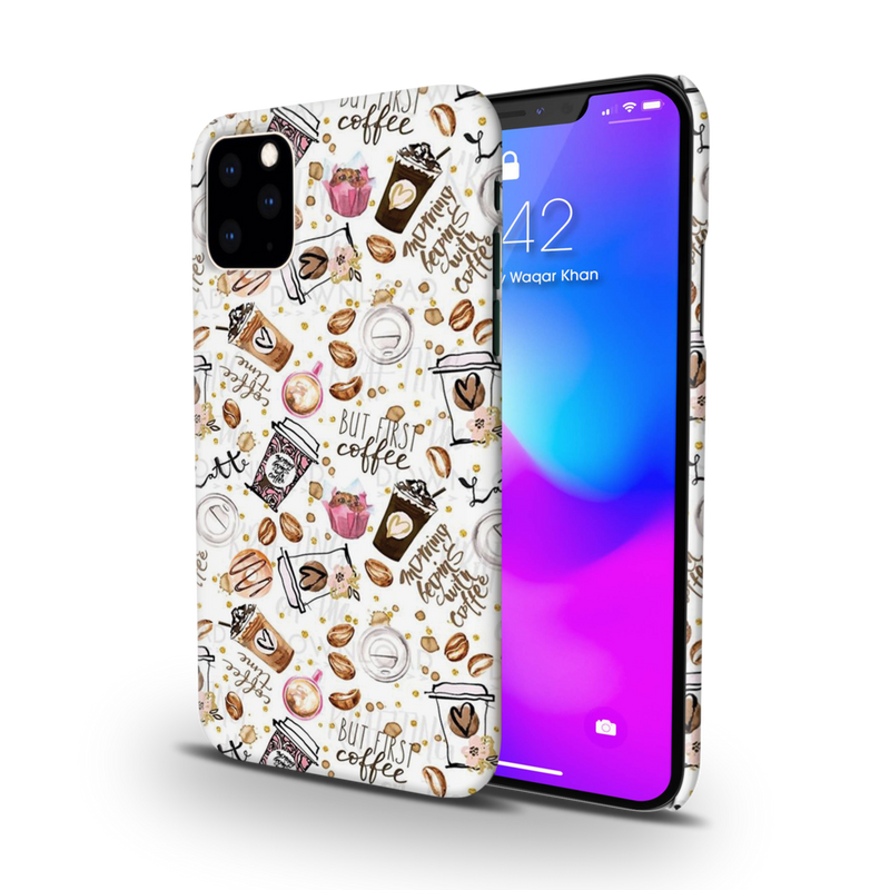 Coffee first Printed Slim Cases and Cover for iPhone 11 Pro