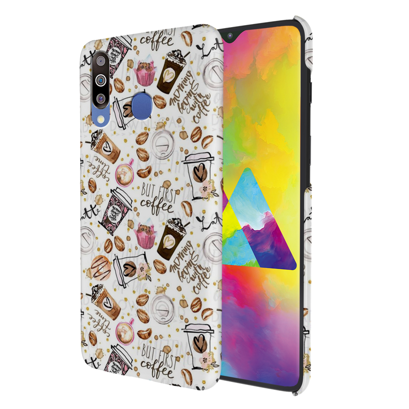 Coffee first Printed Slim Cases and Cover for Galaxy M30