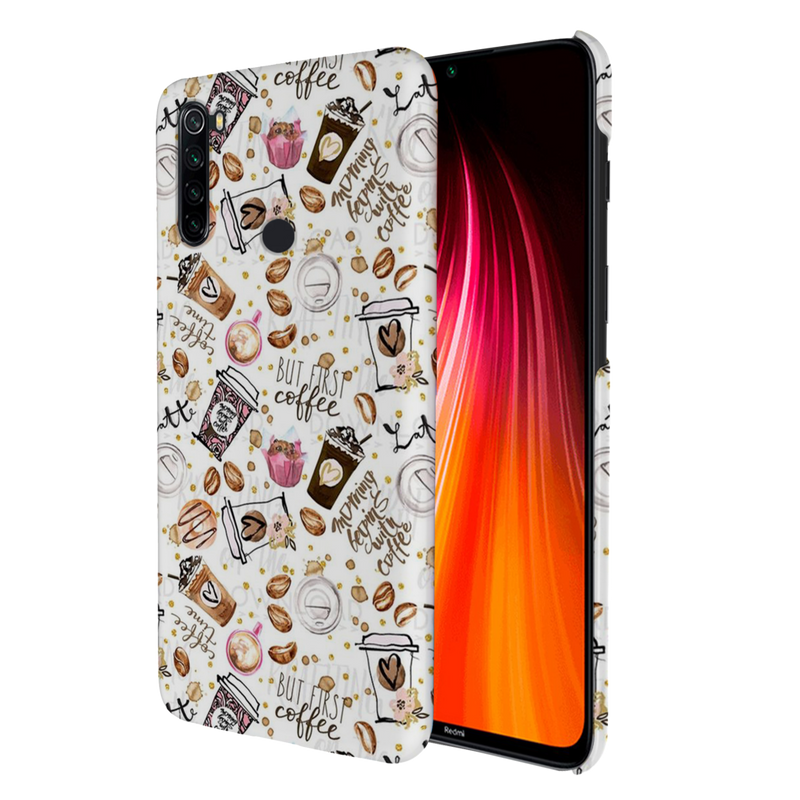 Coffee first Printed Slim Cases and Cover for Redmi Note 8