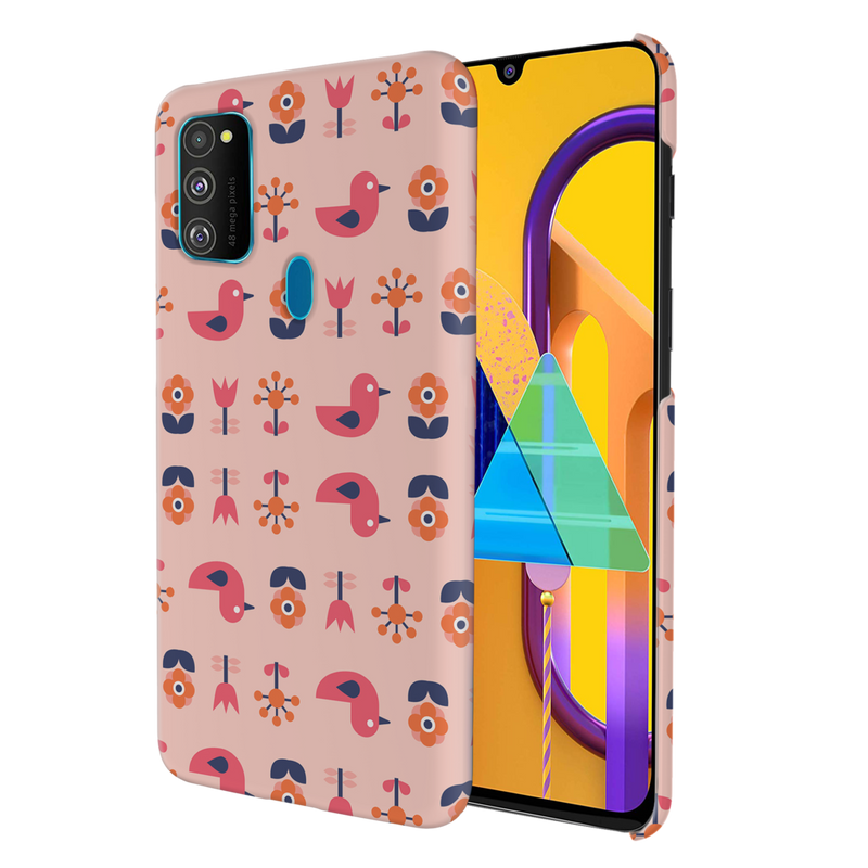 Duck and florals Printed Slim Cases and Cover for Galaxy M30S