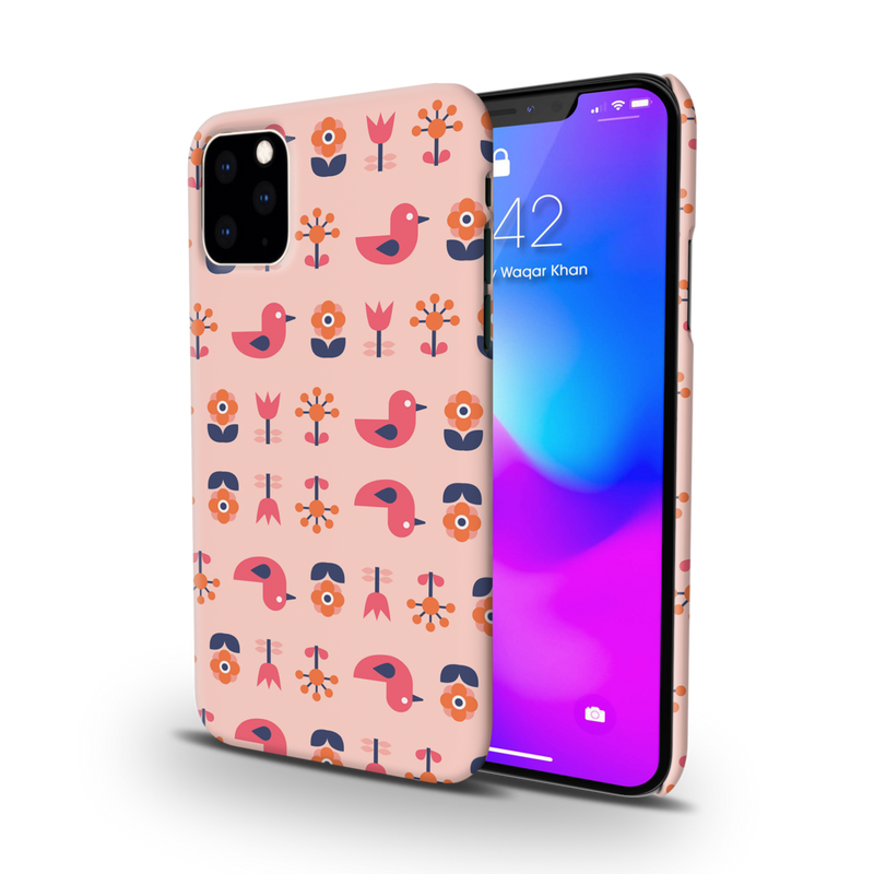 Duck and florals Printed Slim Cases and Cover for iPhone 11 Pro