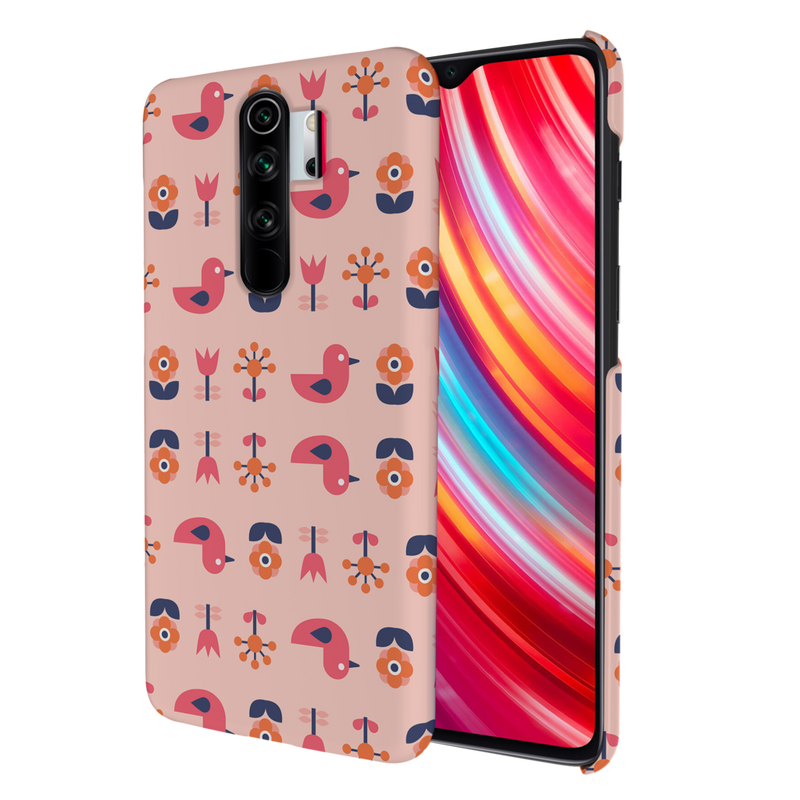 Duck and florals Printed Slim Cases and Cover for Redmi Note 8 Pro
