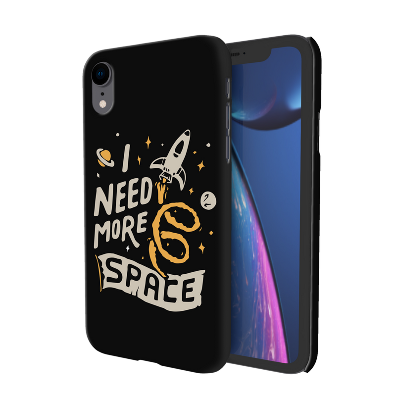I need more space Printed Slim Cases and Cover for iPhone XR