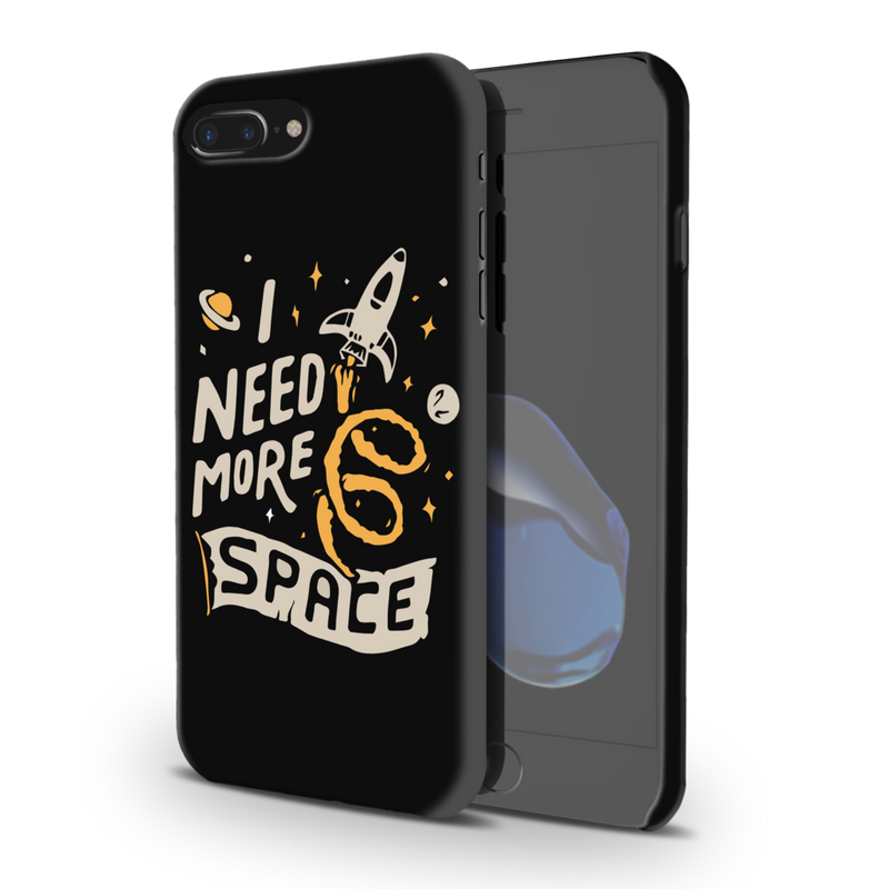 I need more space Printed Slim Cases and Cover for iPhone 8 Plus