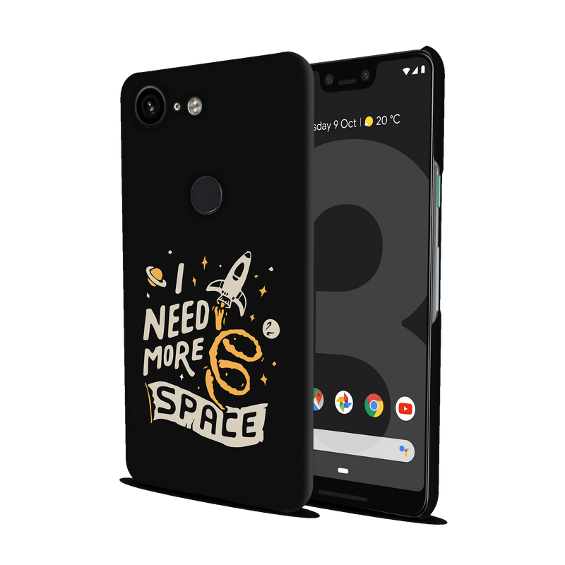 I need more space Printed Slim Cases and Cover for Pixel 3