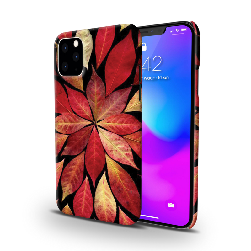 Red Leaf Printed Slim Cases and Cover for iPhone 11 Pro Max