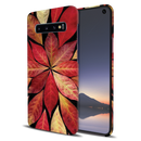 Red Leaf Printed Slim Cases and Cover for Galaxy S10