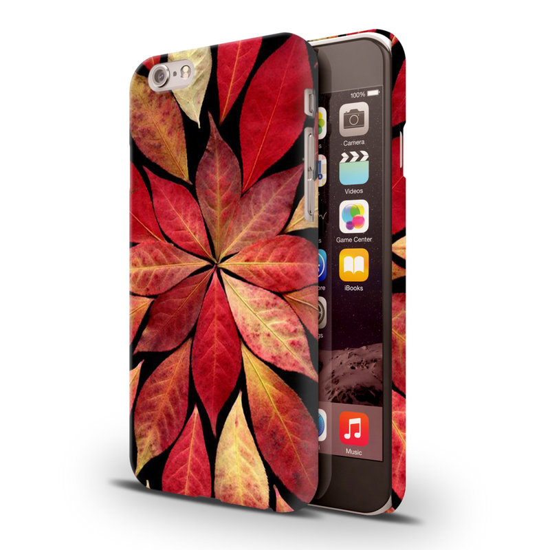 Red Leaf Printed Slim Cases and Cover for iPhone 6