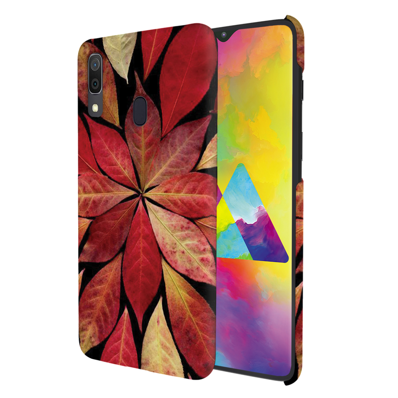 Red Leaf Printed Slim Cases and Cover for Galaxy A30