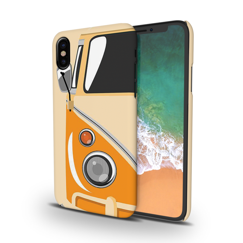 Yellow Volkswagon Printed Slim Cases and Cover for iPhone X