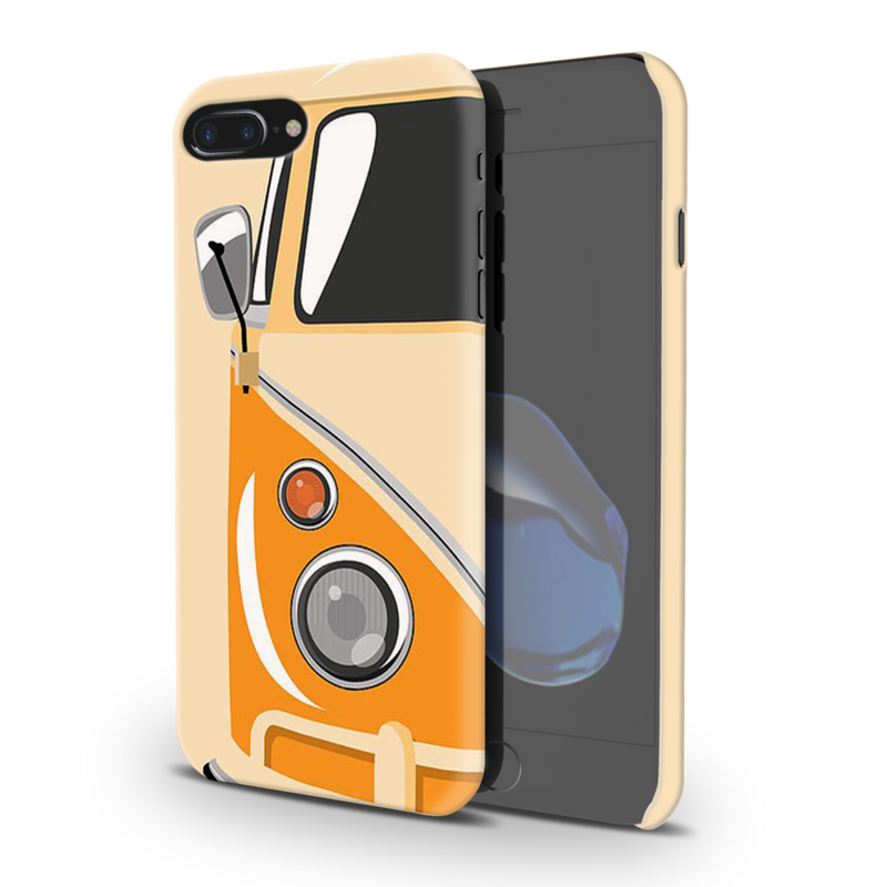 Yellow Volkswagon Printed Slim Cases and Cover for iPhone 8 Plus