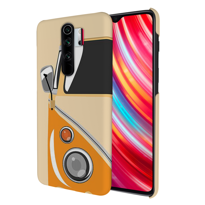 Yellow Volkswagon Printed Slim Cases and Cover for Redmi Note 8 Pro