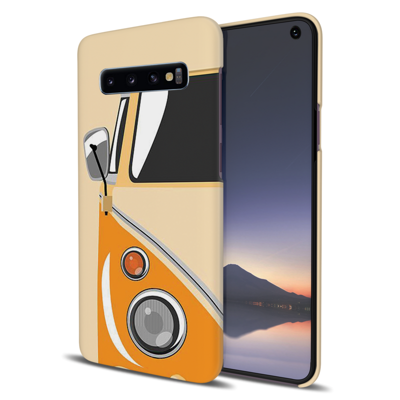 Yellow Volkswagon Printed Slim Cases and Cover for Galaxy S10