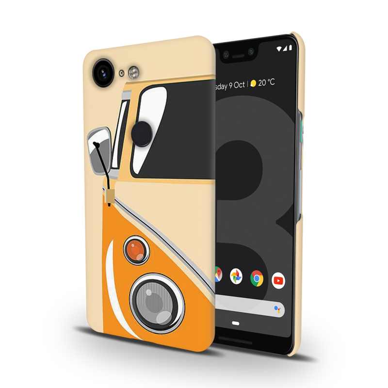 Yellow Volkswagon Printed Slim Cases and Cover for Pixel 3XL