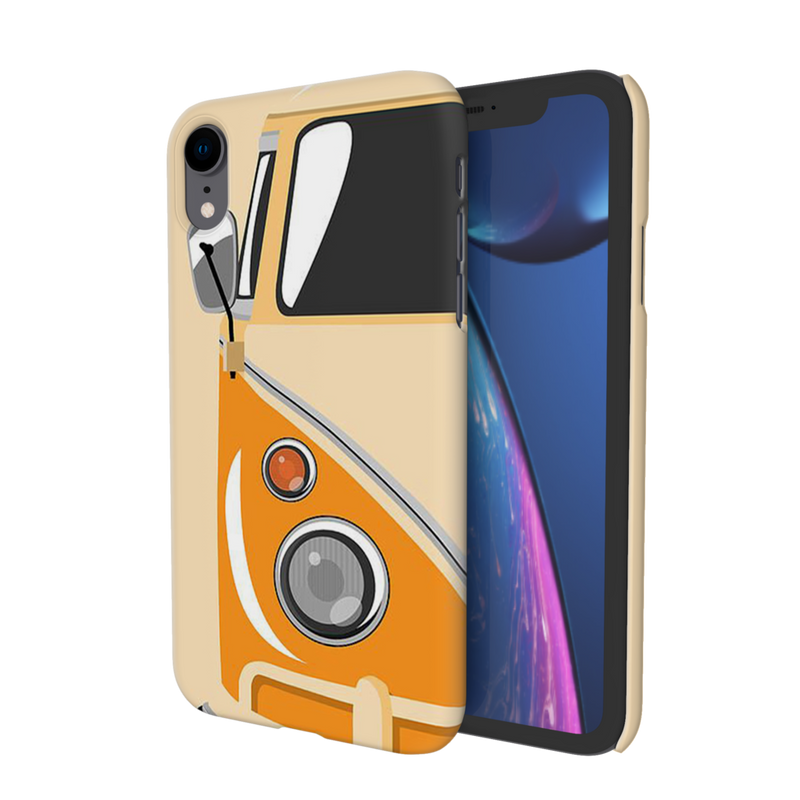 Yellow Volkswagon Printed Slim Cases and Cover for iPhone XR