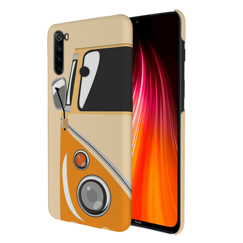 Yellow Volkswagon Printed Slim Cases and Cover for Redmi Note 8