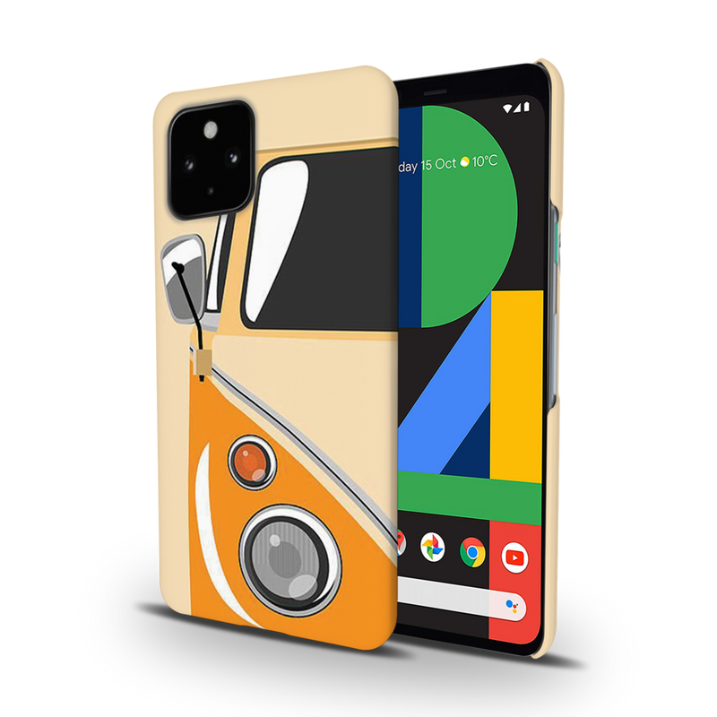 Yellow Volkswagon Printed Slim Cases and Cover for Pixel 4A