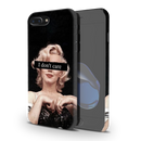 I Don't care Printed Slim Cases and Cover for iPhone 8 Plus