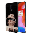 I Don't care Printed Slim Cases and Cover for OnePlus 6T