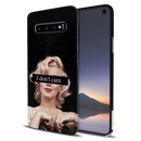I Don't care Printed Slim Cases and Cover for Galaxy S10