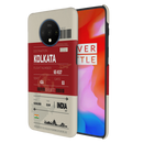 Kolkata ticket Printed Slim Cases and Cover for OnePlus 7T
