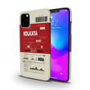 Kolkata ticket Printed Slim Cases and Cover for iPhone 11 Pro