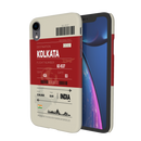 Kolkata ticket Printed Slim Cases and Cover for iPhone XR