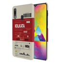 Kolkata ticket Printed Slim Cases and Cover for Galaxy A20