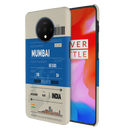 Mumbai ticket Printed Slim Cases and Cover for OnePlus 7T