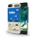 Mumbai ticket Printed Slim Cases and Cover for iPhone 8