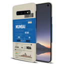 Mumbai ticket Printed Slim Cases and Cover for Galaxy S10 Plus