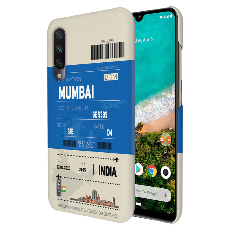 Mumbai ticket Printed Slim Cases and Cover for Redmi A3