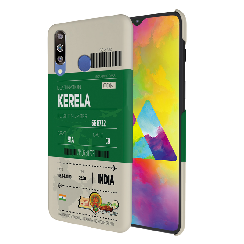 Kerala ticket Printed Slim Cases and Cover for Galaxy M30