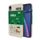 Kerala ticket Printed Slim Cases and Cover for iPhone XR