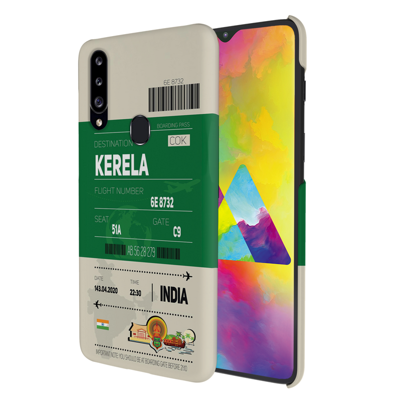 Kerala ticket Printed Slim Cases and Cover for Galaxy A20S