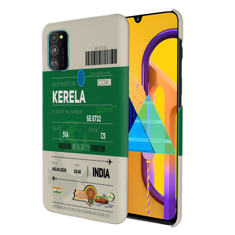 Kerala ticket Printed Slim Cases and Cover for Galaxy M30S