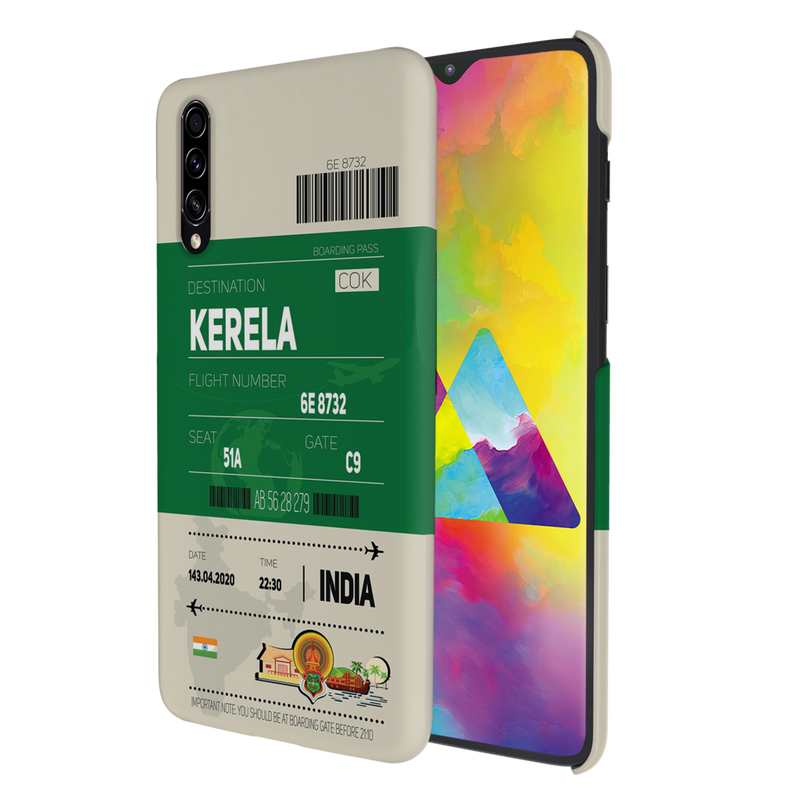 Kerala ticket Printed Slim Cases and Cover for Galaxy A70