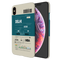 Delhi ticket Printed Slim Cases and Cover for iPhone XS Max