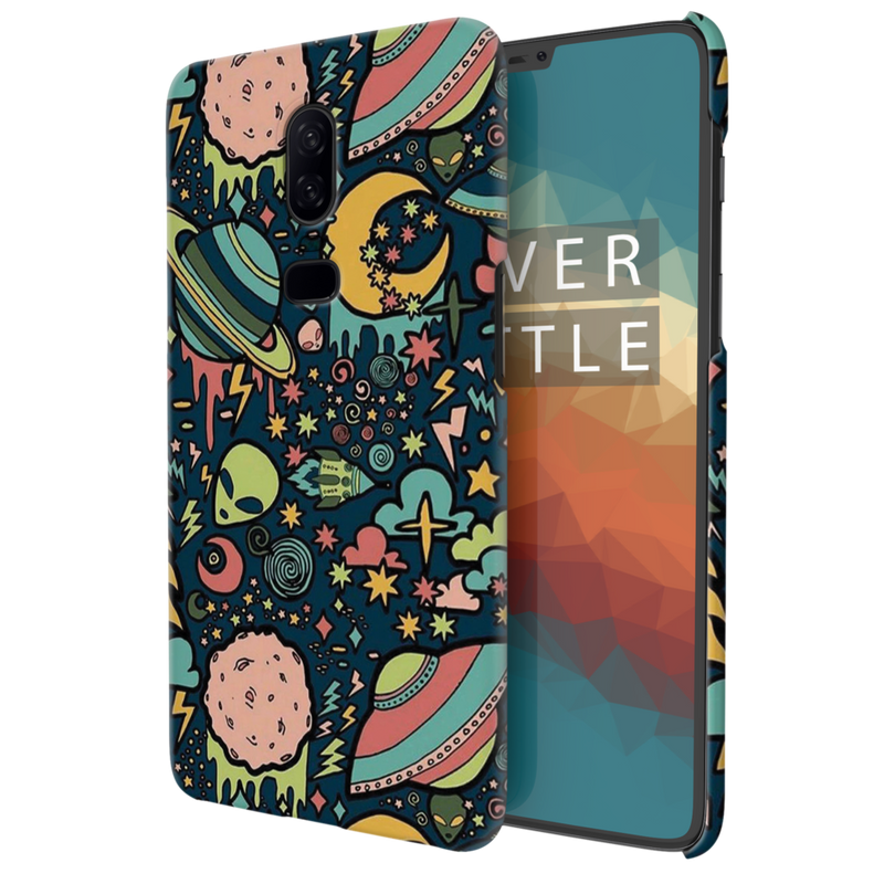 Space Ships Printed Slim Cases and Cover for OnePlus 6
