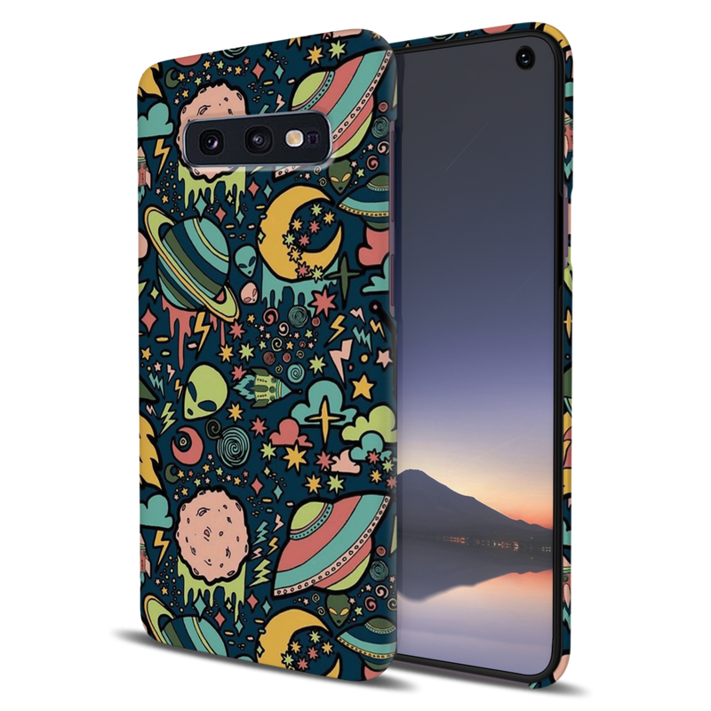 Space Ships Printed Slim Cases and Cover for Galaxy S10E