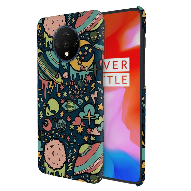 Space Ships Printed Slim Cases and Cover for OnePlus 7T