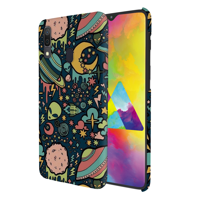 Space Ships Printed Slim Cases and Cover for Galaxy A30